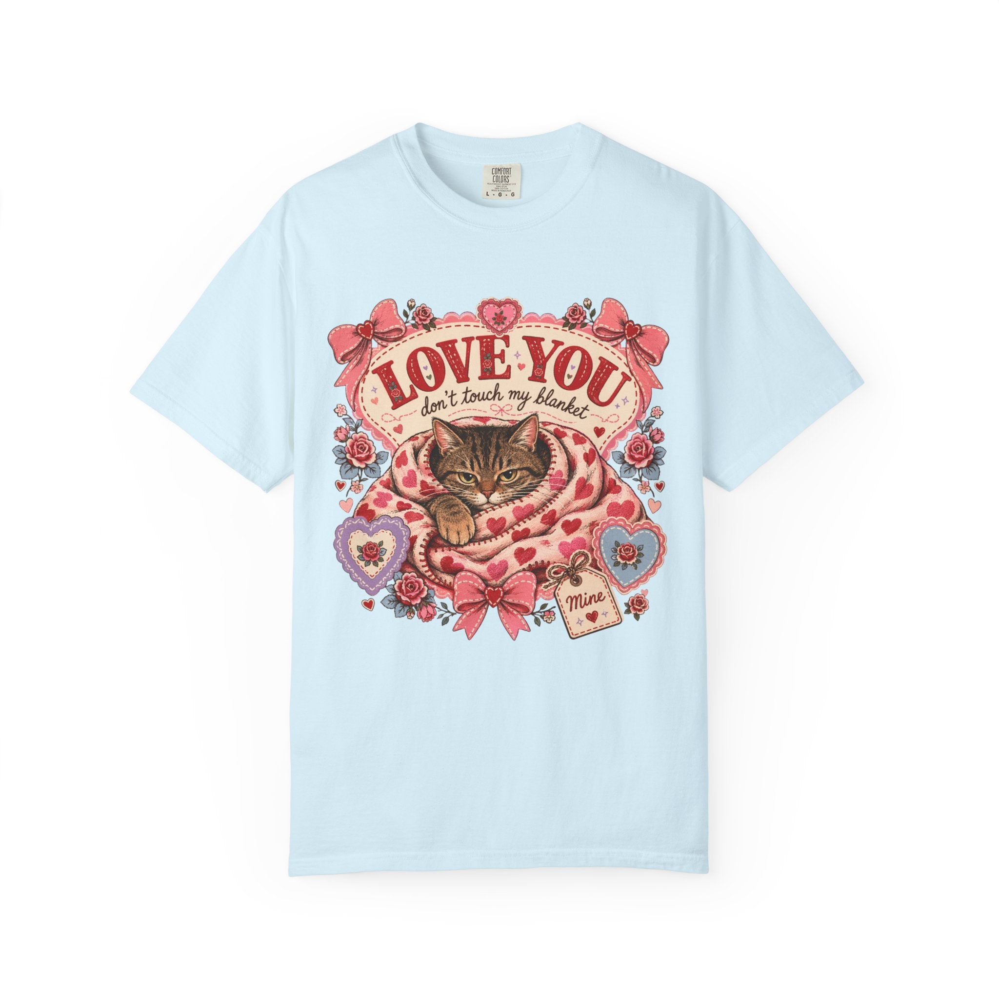 Cat Valentine T-Shirt — "Love You, Don't Break My Heart" Retro Floral Tee