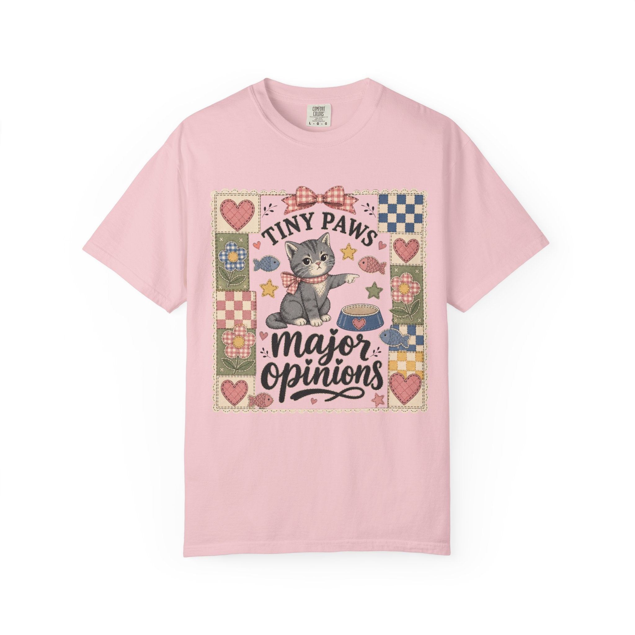 Tiny Paws Major Opinions T-Shirt
