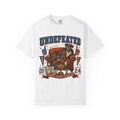 Undefeated Couch League Champion T-Shirt — Retro Dog & Trophy Graphic