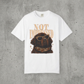 Not Impressed Dog T-Shirt — Graphic Tee with Cool Newfoundland Illustration