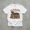 Vacation Mode Denied T-Shirt — Dachshund Travel Graphic Tee