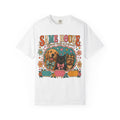 Same House Pets T-Shirt — Retro Floral Dog & Cat Graphic Tee